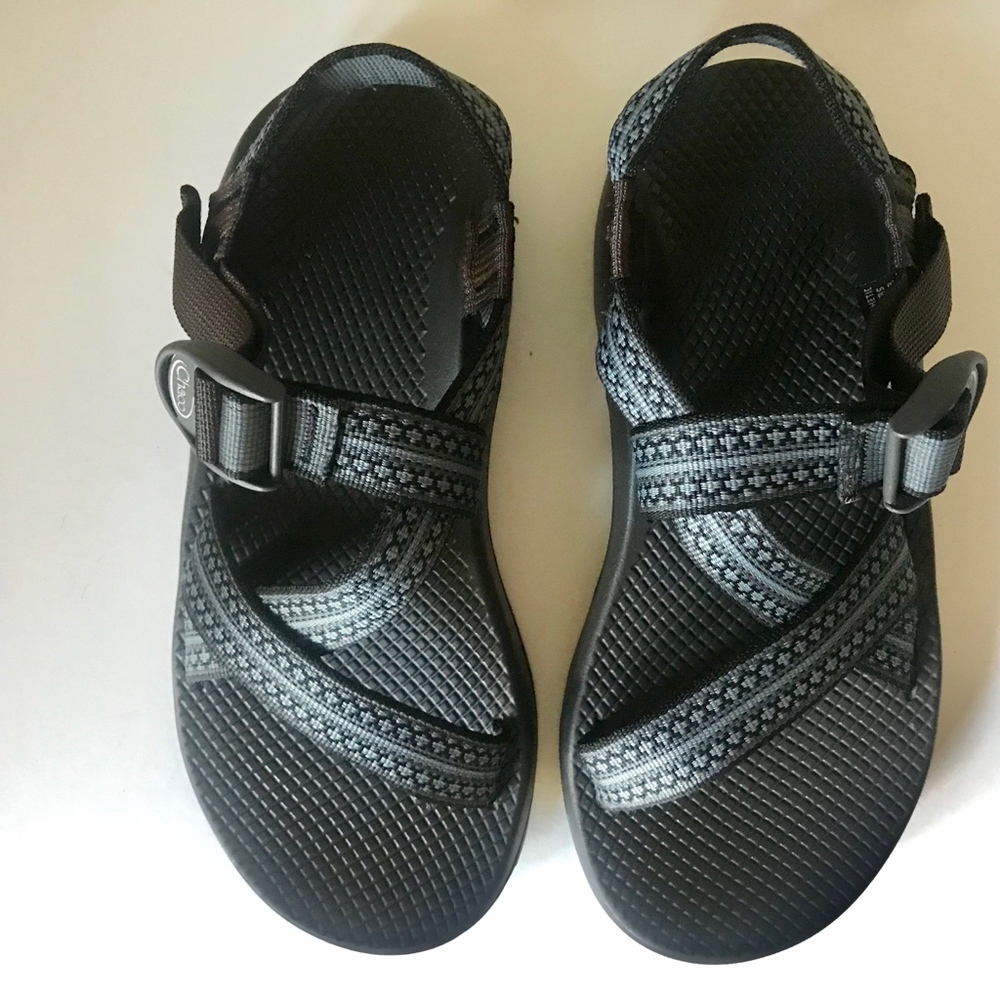Chaco Black & Gray Patterned Z/Cloud Sandals - image 6